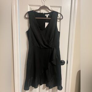 New With Tags Black Knee Length Dress